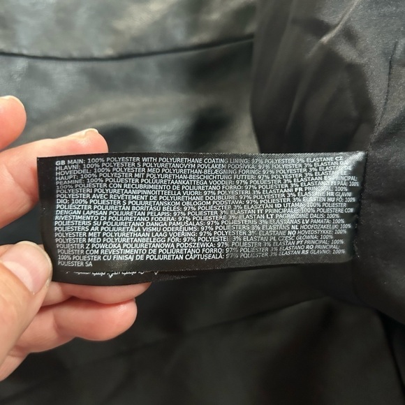 EVER new Melbourne faux leather Black Solid Knee Length Pencil Skirt - Picture 5 of 11